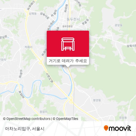 아차노리입구 지도
