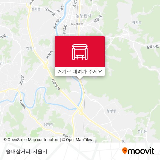 송내삼거리 지도