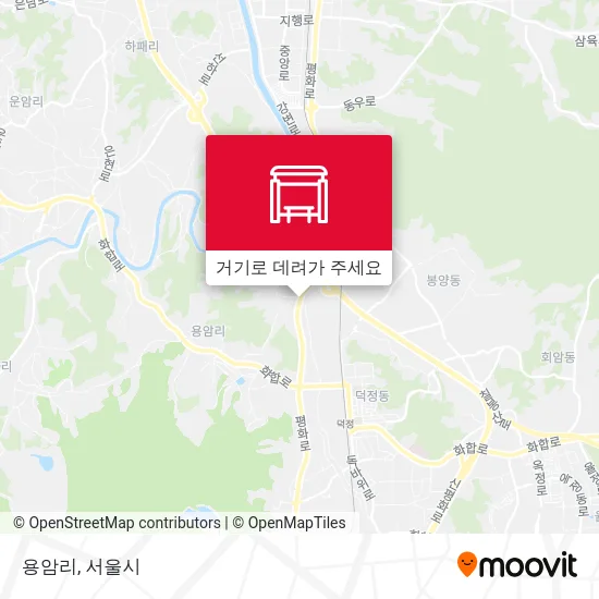용암리 지도