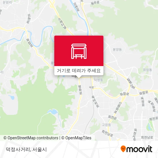 덕정사거리 지도