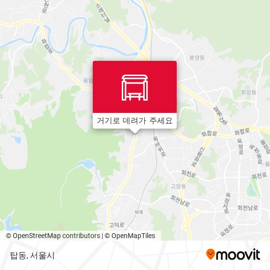 탑동 지도