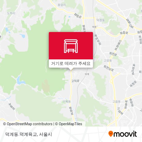 덕계동.덕계육교 지도