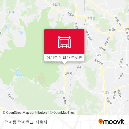 덕계동.덕계육교 지도