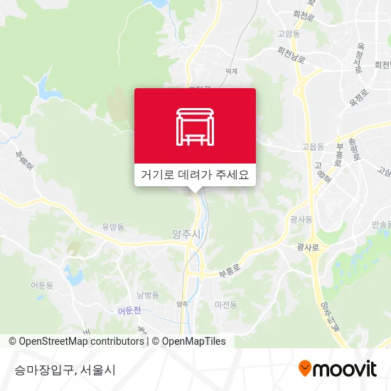 승마장입구 지도
