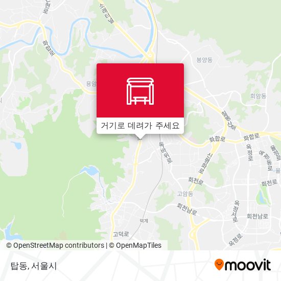 탑동 지도