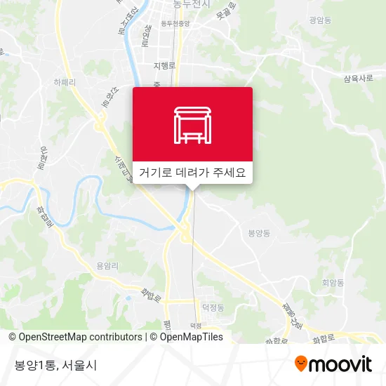 봉양1통 지도