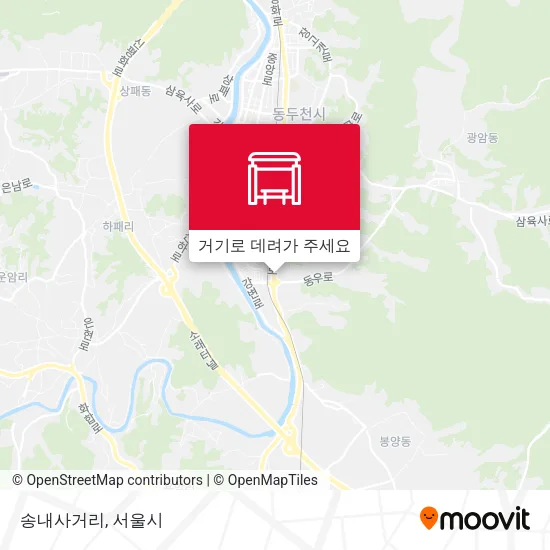 송내사거리 지도