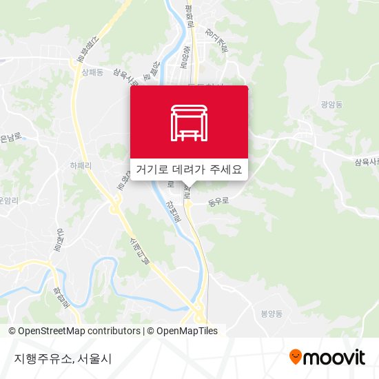 지행주유소 지도