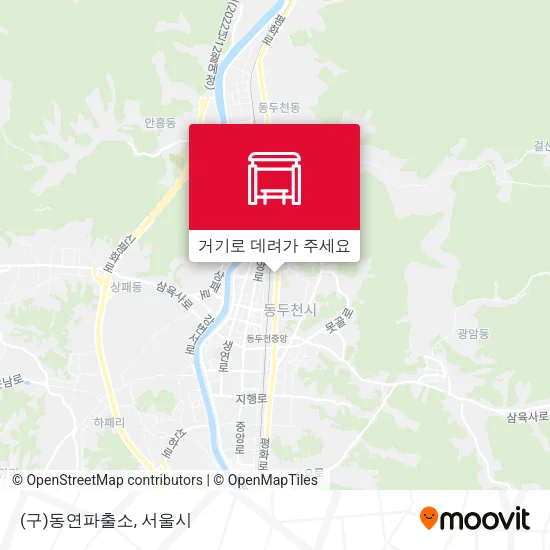 (구)동연파출소 지도