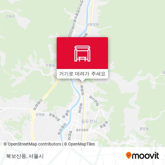 북보산동 지도