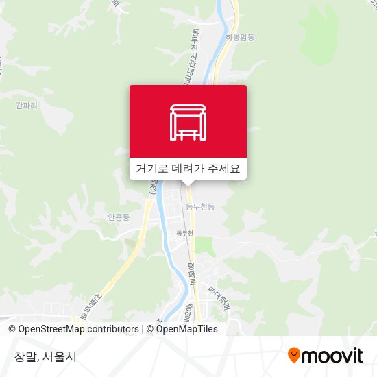 창말 지도
