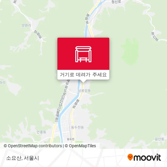 소요산 지도