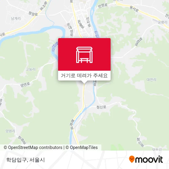 학담입구 지도