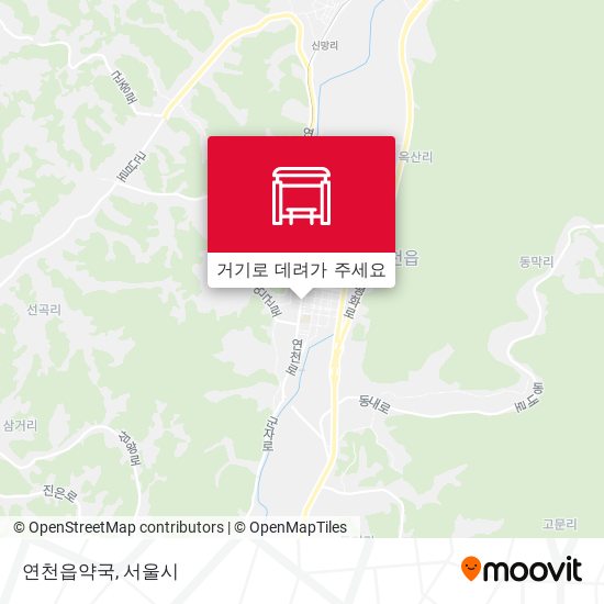 연천읍약국 지도
