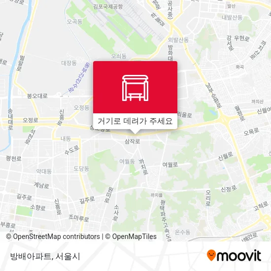방배아파트 지도