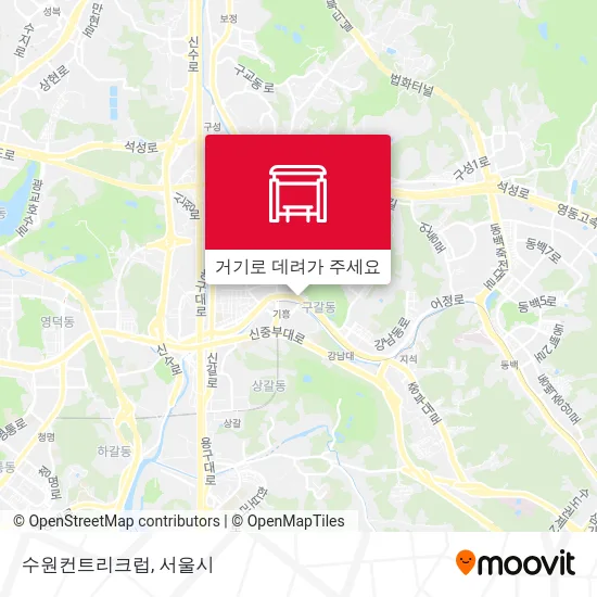 수원컨트리크럽 지도