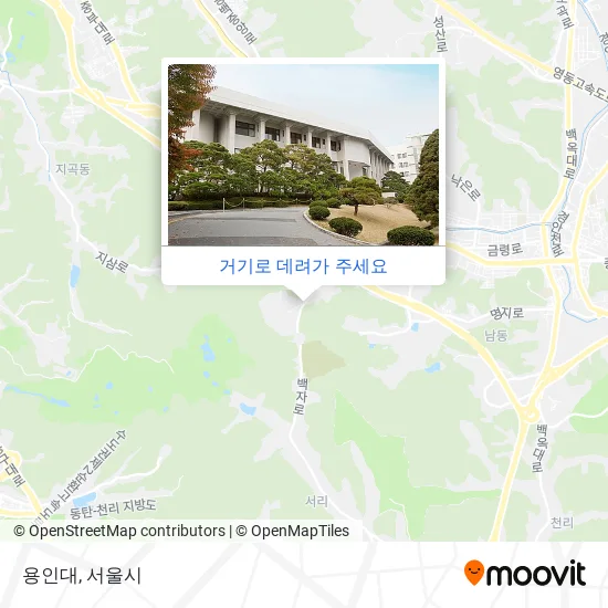 용인대 지도