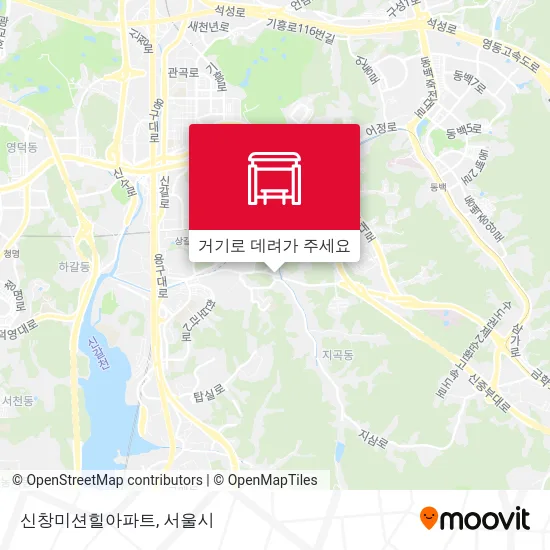 신창미션힐아파트 지도