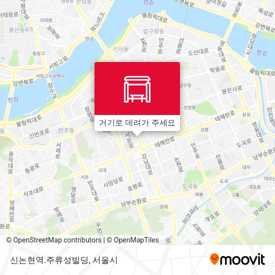 신논현역.주류성빌딩 지도