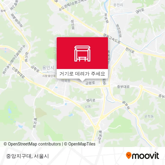 중앙지구대 지도