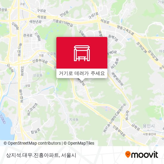 상지석.대우.진흥아파트 지도