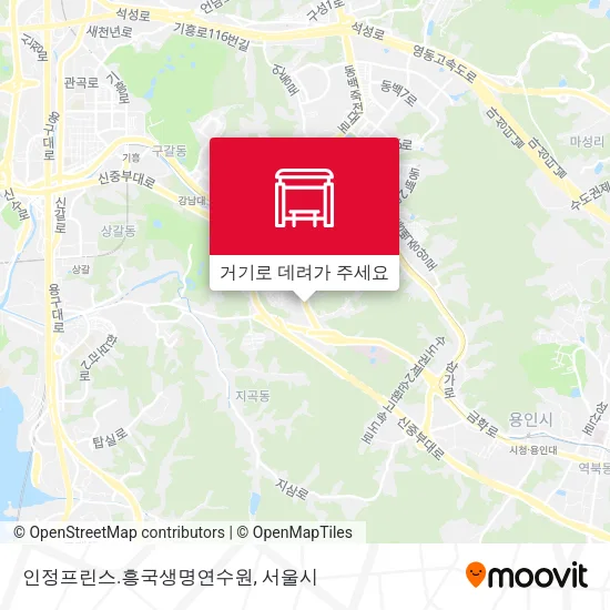 인정프린스.흥국생명연수원 지도
