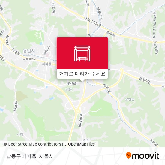 남동구미마을 지도