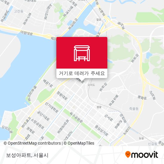 보성아파트 지도