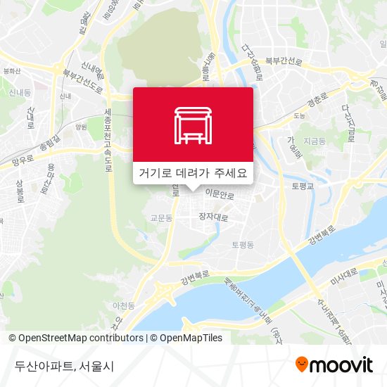 두산아파트 지도