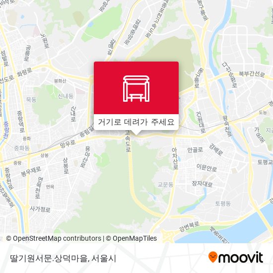 딸기원서문.상덕마을 지도