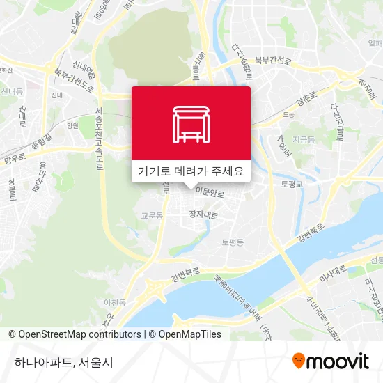 하나아파트 지도