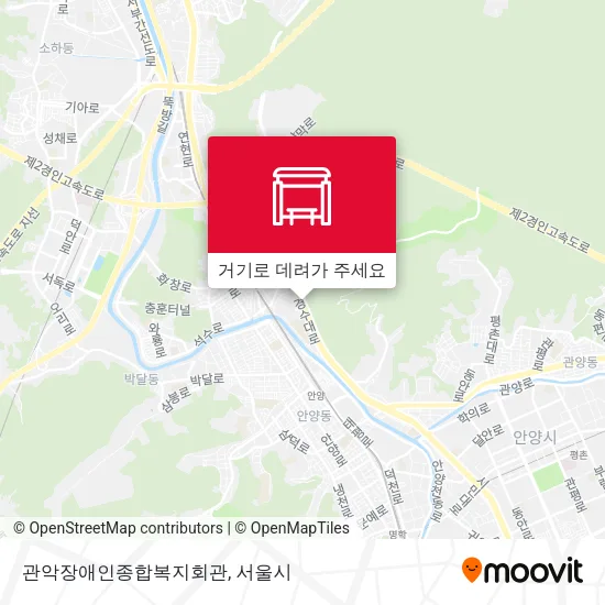 관악장애인종합복지회관 지도