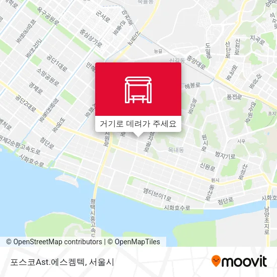 포스코Ast.에스켐텍 지도