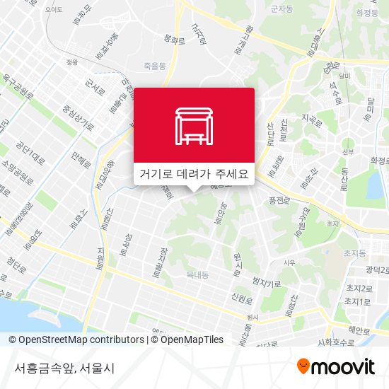 서흥금속앞 지도