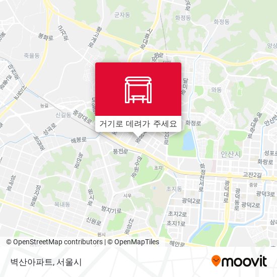 벽산아파트 지도