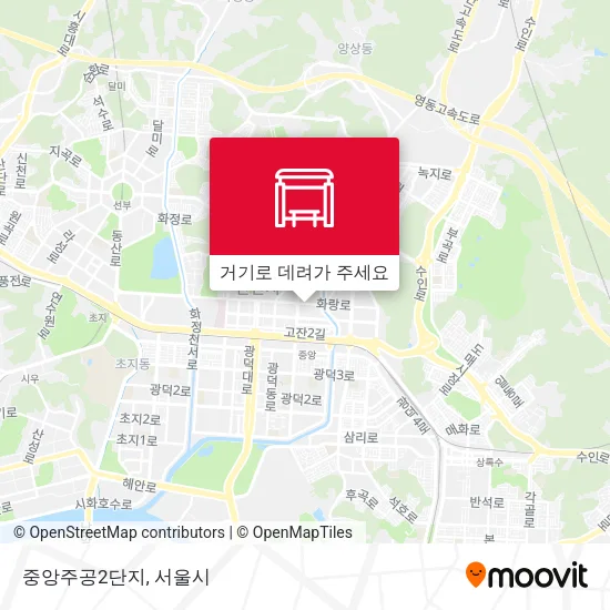중앙주공2단지 지도