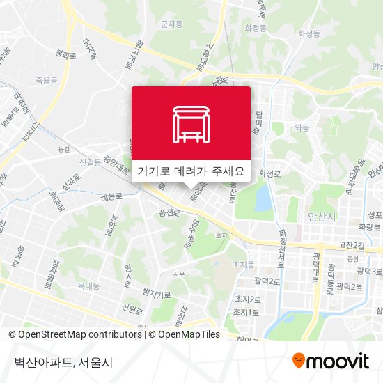 벽산아파트 지도