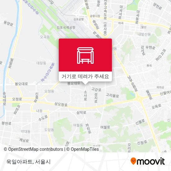 욱일아파트 지도