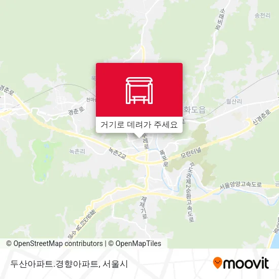 두산아파트.경향아파트 지도