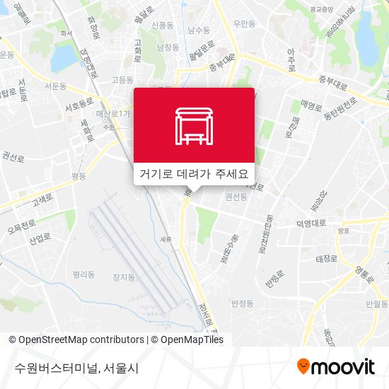 수원버스터미널 지도
