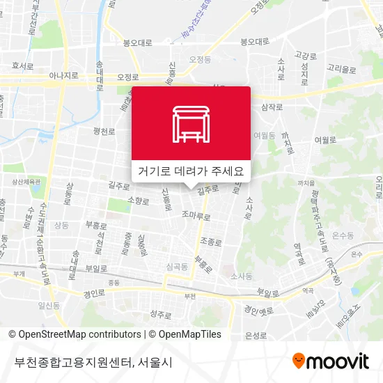 부천종합고용지원센터 지도