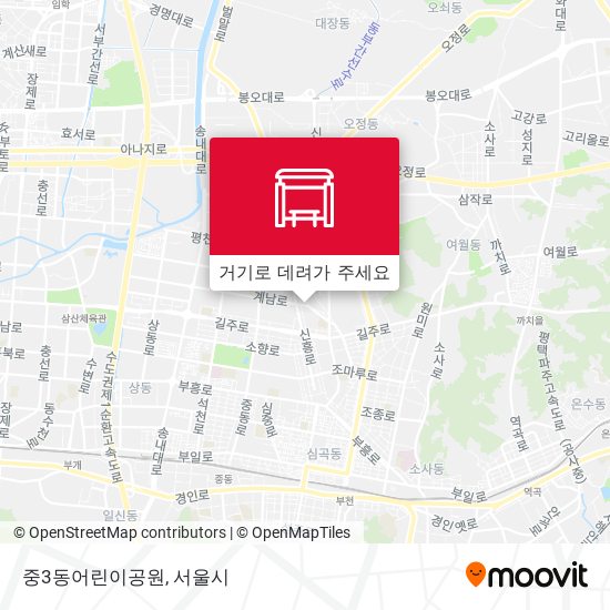 중3동어린이공원 지도