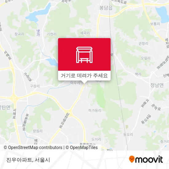 진우아파트 지도