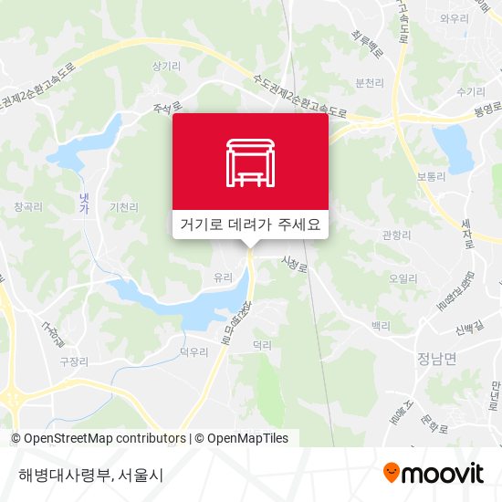 해병대사령부 지도