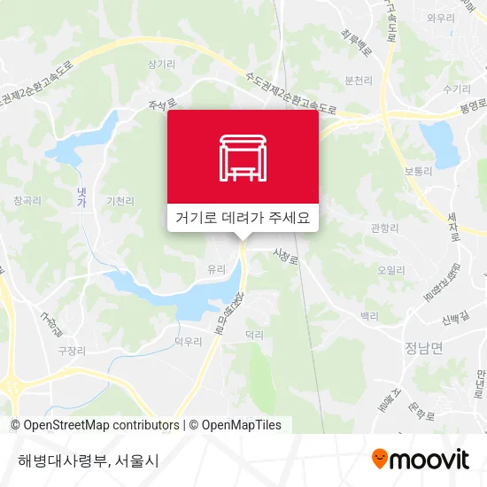 해병대사령부 지도