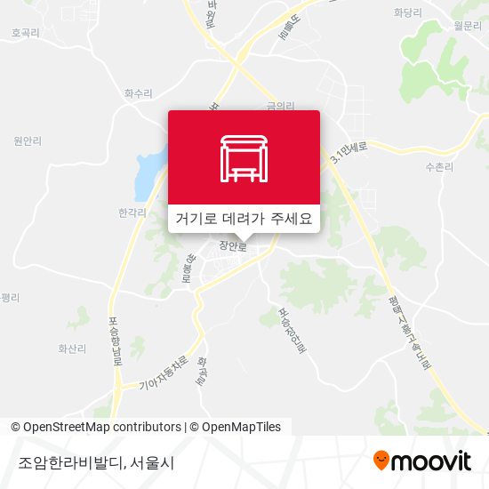 조암한라비발디 지도