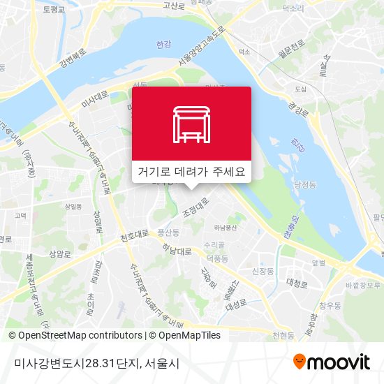 미사강변도시28.31단지 지도