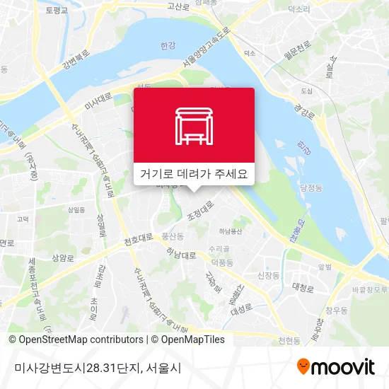 미사강변도시28.31단지 지도