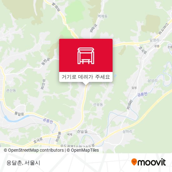 응달촌 지도