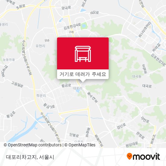 대포리차고지 지도